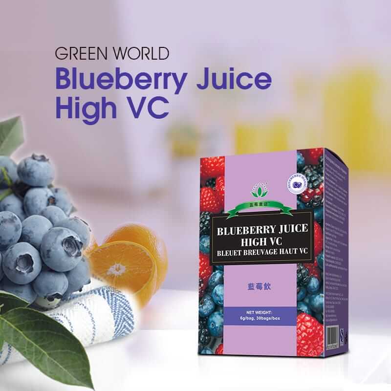 Blueberry Juice Green World