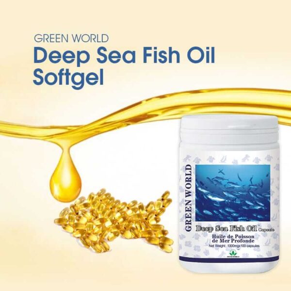 Deep Sea Fish Oil Capsule Green World